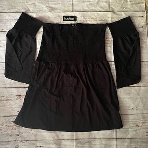 NWT Off Shoulder Boohoo Dress